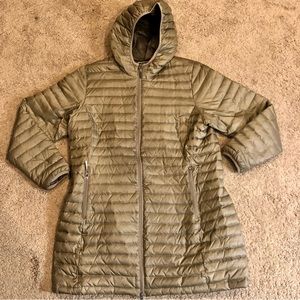 Eddie Bauer | Brown Down Jacket XL